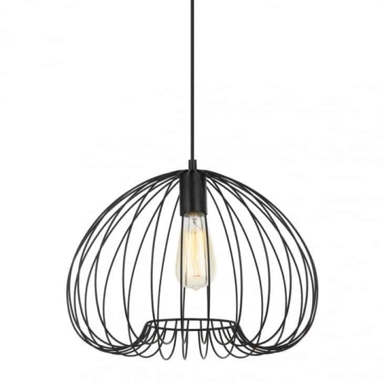 kinkiecik Lampa wisząca Meddi MDM-4583-1 BK ITALUX
